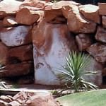 Rock Wall at Entrada Golf Course